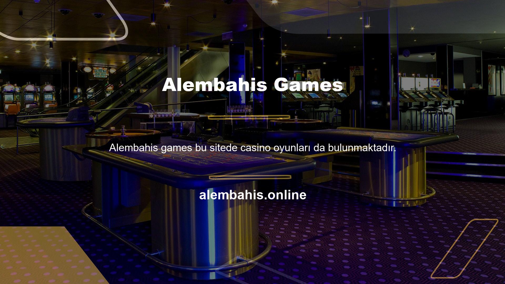 Binlerce oyunun oynandığı casino oyunlarının kalitesi ve yüksek oranları göz doldurmaktadır