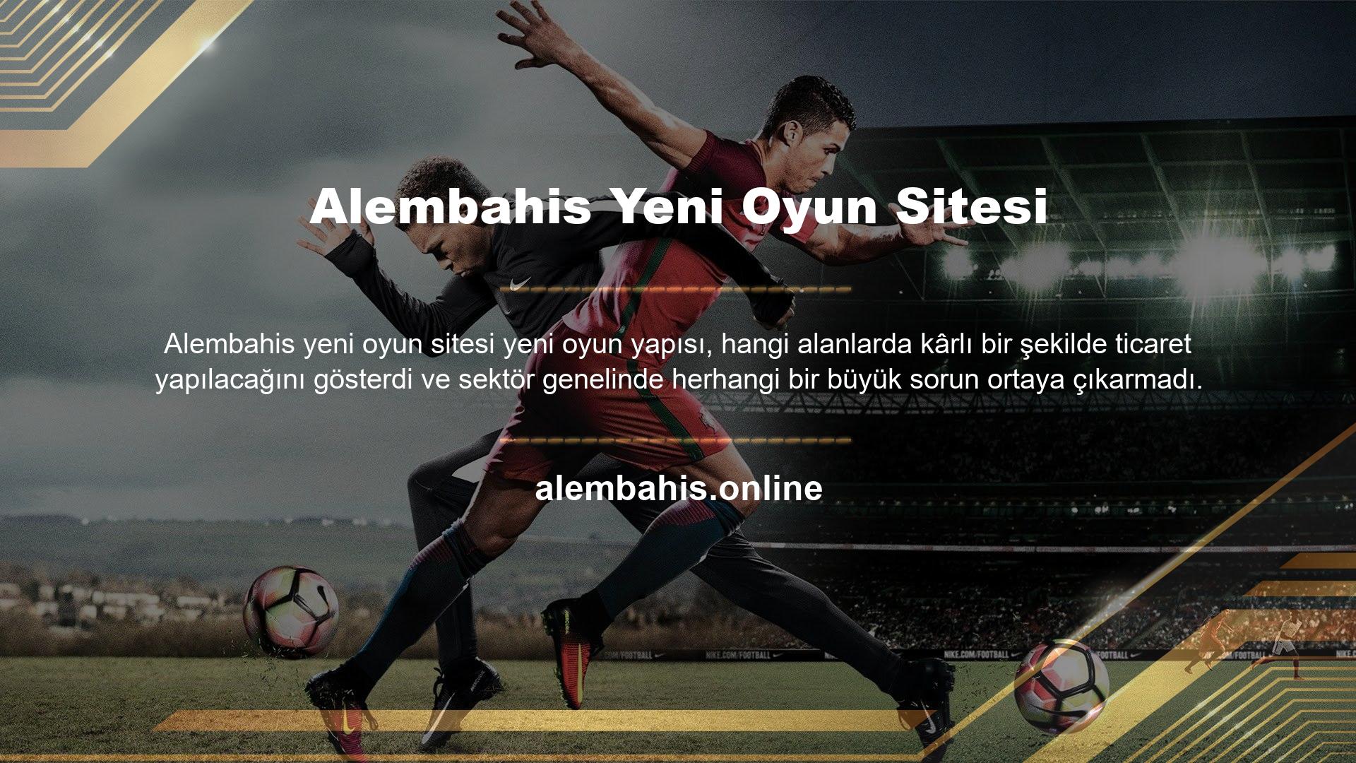 Hatta aktif bilgilere bakıldığında Alembahis Sportsbook müşterilerine güncel futbol değerleri başta olmak üzere 20 farklı sektör için en güncel verileri sunmaktadır
